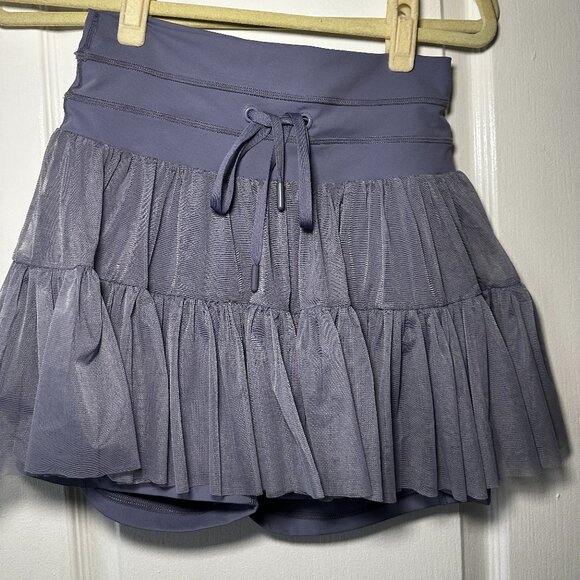 Dresses & Skirts - popflex pirouette skort size Small, blue mist